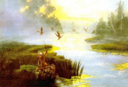 indien � la chasse